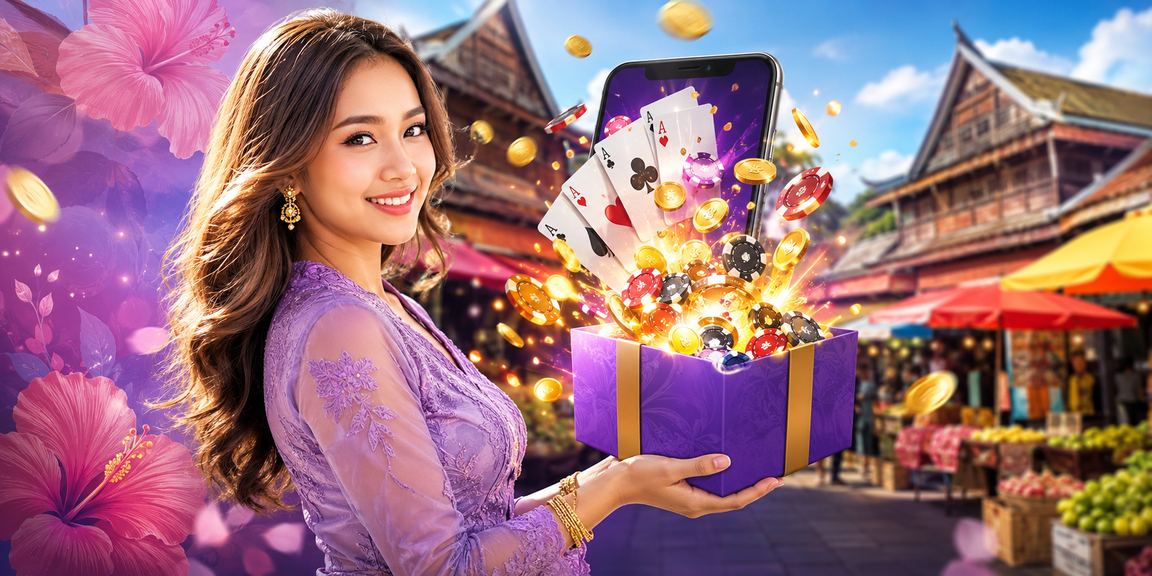 Orang bermain poker di Kota Bharu dengan gaya lokal